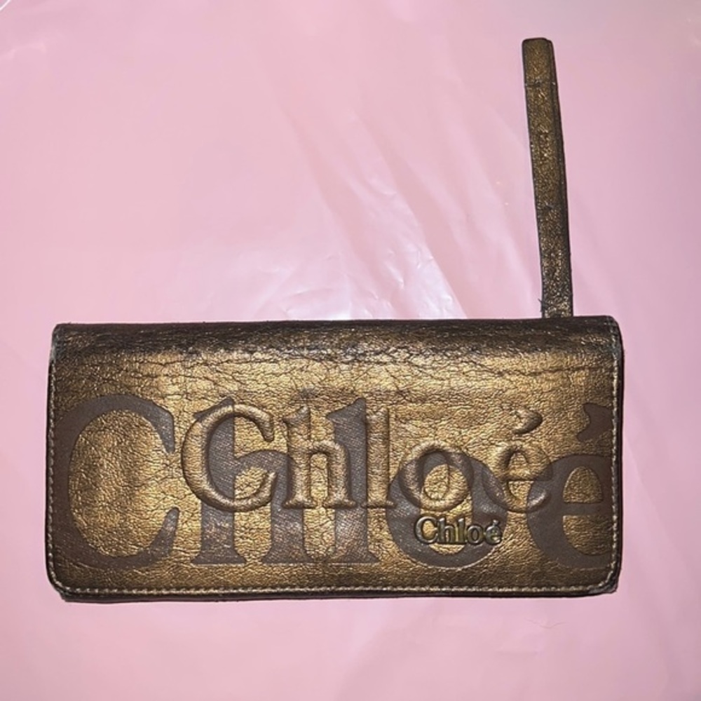 CHLOE Rare Gold Wallet 💛